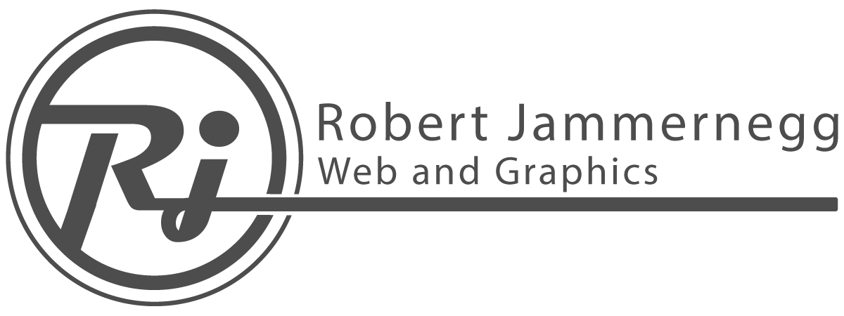 Logo Robert Jammernegg Web and Graphics